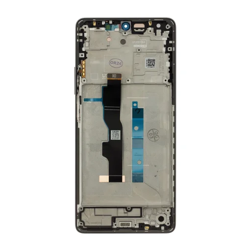 LCD kijelző + Érintőegység + Előlap Xiaomi Redmi Note 13 5G Fekete (Szervizcsomag) - 2