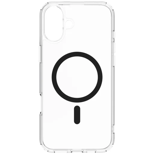 Dviced Magsafe iPhone 16 Plus átlátszó tok - Fekete - 3