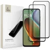 Edzett Üveg Tech-protect Glass Fit+ 2-pack Motorola Moto G15 / G15 Power / G05 / E15 Fekete üvegfólia