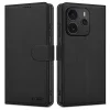 Xiaomi Redmi Note 14 5G Tech-protect Pénztárca Matt Fekete tok - 1