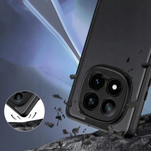 Tech-protect Magmat Xiaomi Redmi Note 14 Pro 5G / Poco X7 5G Matt Fekete tok - 2