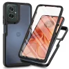 Tech-protect Defense Motorola Moto G55 5G fekete tok - 1