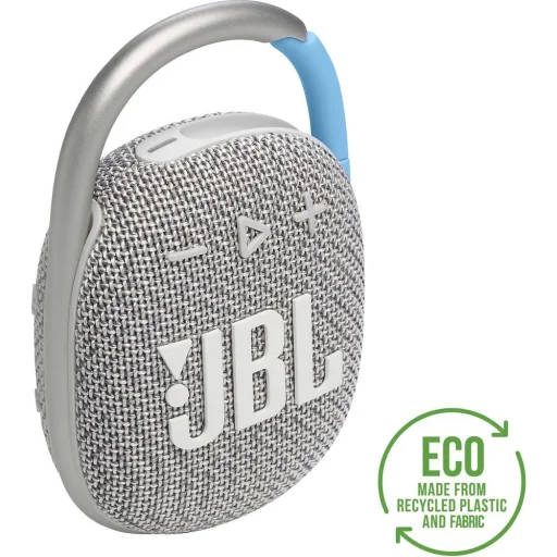 JBL CLIP 4 Bluetooth bezdrôtový reproduktor Eco biely EU - 3