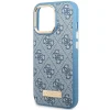 Guess 4G Logo Plate MagSafe tok iPhone 14 Pro Max - kék thumbnail