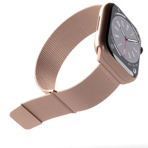 Puro 'MILANESE' szíj Apple Watch 38–40–41 mm-hez, rózsaszín - 3