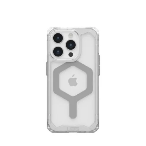 UAG Plyo MagSafe tok iPhone 15 Pro - átlátszó és ezüst tok - 1