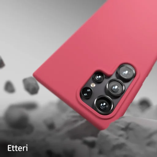 Etteri Szilikon tok Samsung Galaxy S25 Ultra málna - 9