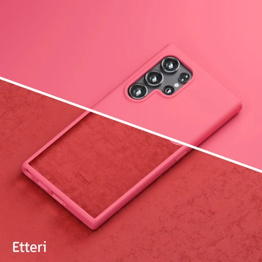 Etteri Szilikon tok Samsung Galaxy S25 Ultra málna - 10