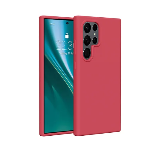 Etteri Szilikon tok Samsung Galaxy S25 Ultra málna - 1