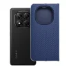 LUNA Carbon flipové puzdro XIAOMI Redmi NOTE 14 PRO 5G / Redmi NOTE 14 PRO PLUS 5G modré thumbnail