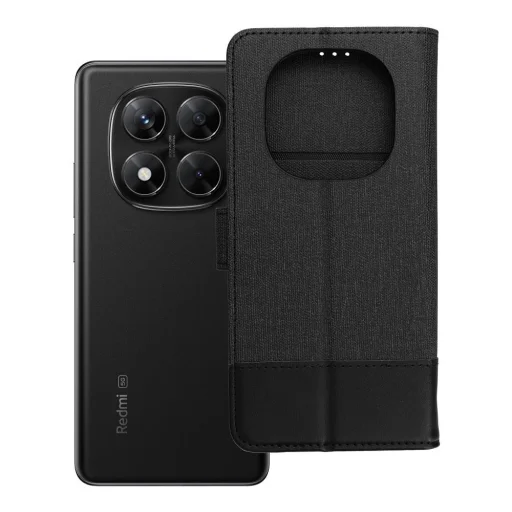 GOMMA flipové puzdro Xiaomi Redmi Note 14 Pro 5G / Redmi Note 14 Pro Plus 5G čierne puzdro - 9