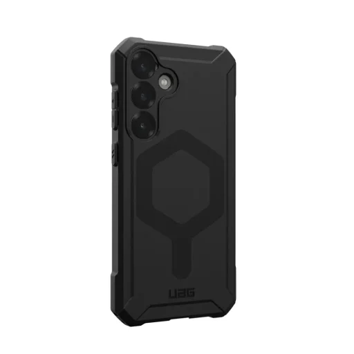 UAG Urban Armor Gear tok ESSENTIAL ARMOR MAGNET beépített mágnessel Samsung Galaxy S25 Plus 5G fekete tok - 2