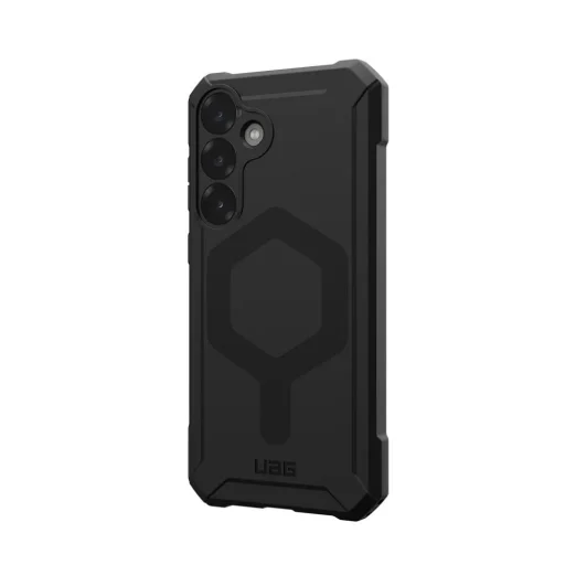 UAG Urban Armor Gear tok ESSENTIAL ARMOR MAGNET beépített mágnessel Samsung Galaxy S25 Plus 5G fekete tok - 3