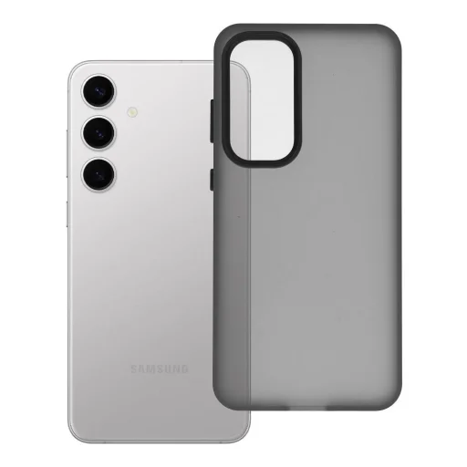 SAPPY puzdro pre Samsung S24 FE, čierne puzdro, - 5