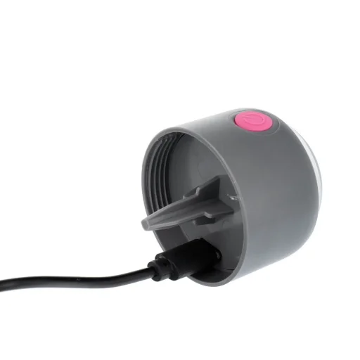 Kutyaürülék zacskó adagoló karabinerrel és zseblámpával LLFG24033 rózsaszín - 3