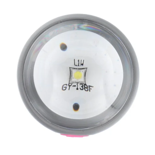 Kutyaürülék zacskó adagoló karabinerrel és zseblámpával LLFG24033 rózsaszín - 5