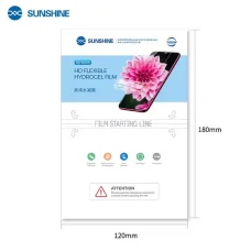 SUNSHINE SS-057A HD PVC Rugalmas Hidrogél Fóliák Telefonokra Csomag 50 db