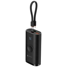 FORCELL F-ENERGY F10K4 powerbanka kompatibilná s Apple Watch PD QC3.0 3A 22,5W 10000 mAh čierna