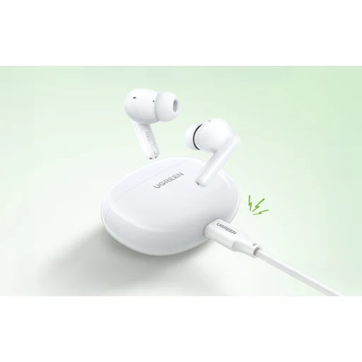 TWS Ugreen HiTune T3C fülhallgató, Bluetooth 5.4, IPX5, mikrofon (fehér) - 6