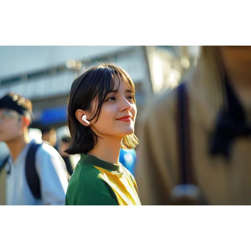 TWS Ugreen HiTune T3C fülhallgató, Bluetooth 5.4, IPX5, mikrofon (fehér) - 8