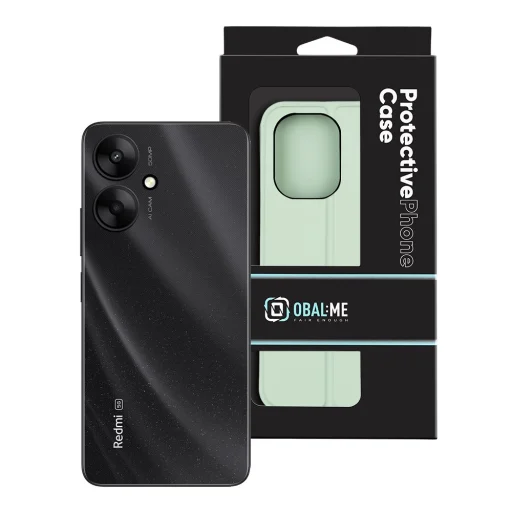 OBAL:ME SmoothTouch tok Xiaomi Redmi 13C 5G Mint Green - 5