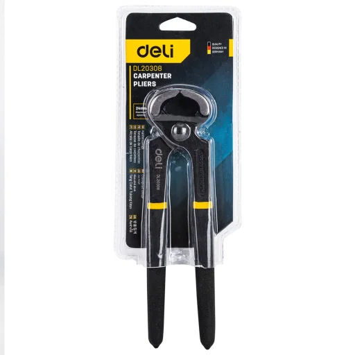 Deli Tools EDL20308 harapófogó 8" (fekete) - 6