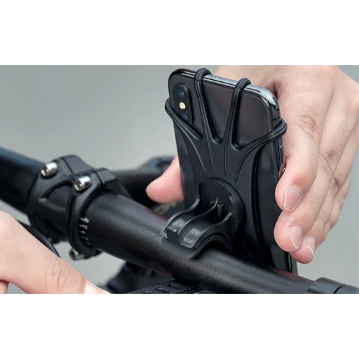 Rockbros LF436BK biciklis/motoros mobiltelefon tartó (fekete) - 6