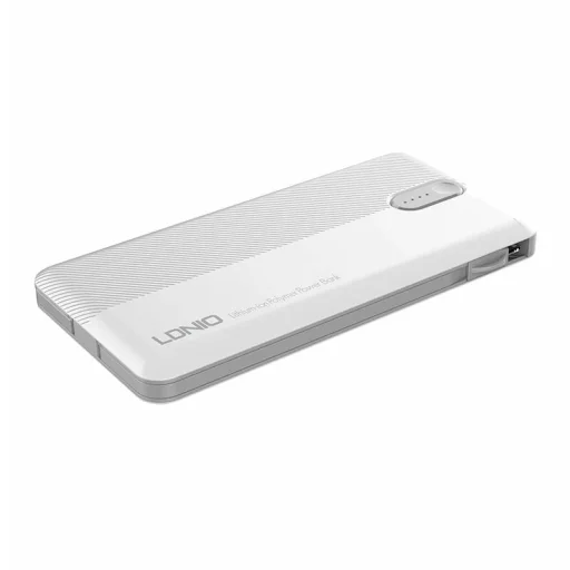 LDNIO PL1013 Powerbank, 10000mAh + 3in1 kábel (fehér) - 2