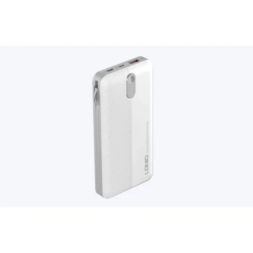 LDNIO PL1013 Powerbank, 10000mAh + 3in1 kábel (fehér) - 8