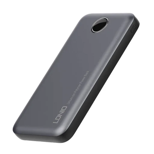 Powerbank LDNIO PQ10, 2xUSB, 22.5W, 10000mAh (Szürke) - 3