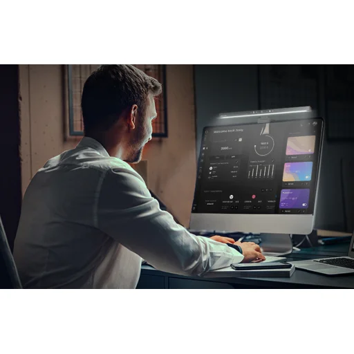 Blitzwolf BM-ES1 monitorlámpa (fekete) - 3