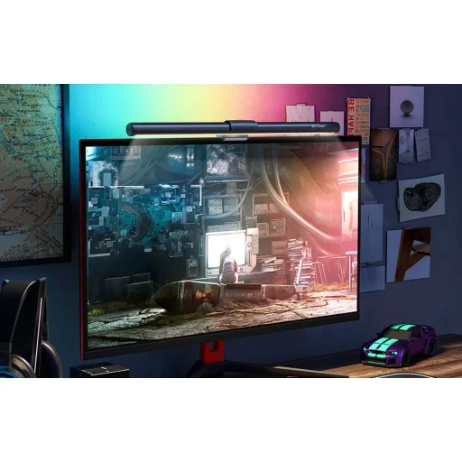 Blitzwolf BW-CML2 monitorlámpa, RGB (fekete) - 6