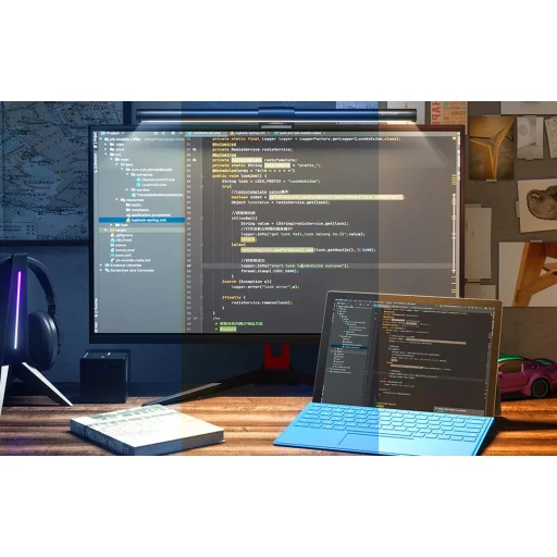 Blitzwolf BW-CML2 monitorlámpa, RGB (fekete) - 9