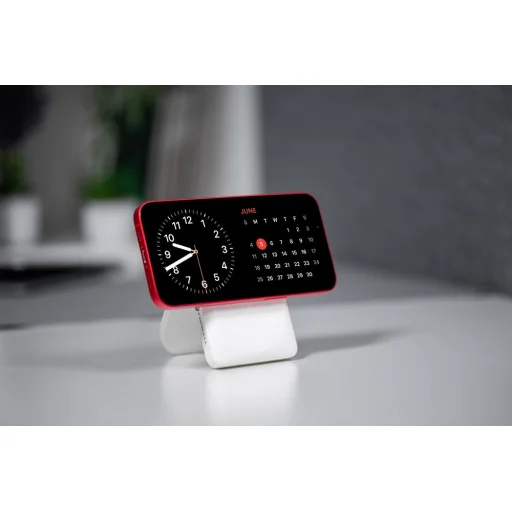 FORCELL F-ENERGY F10K2 Mágneses állványos külső akkumulátor MagSafe kompatibilis PD QC3.0 5A 20W 10 000 mAh fehér - 12