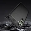 Szilikon tok Carbon Case Samsung Galaxy S24 FE - fekete thumbnail