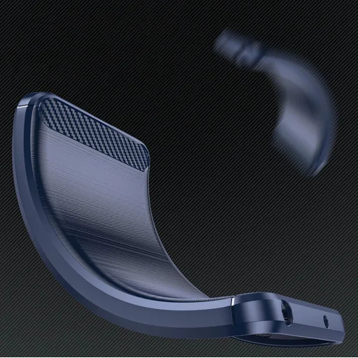 Szilikon tok Carbon Case Samsung Galaxy S24 FE - kék tok - 4