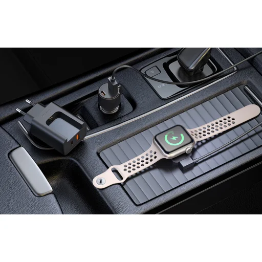 McDodo CH-3700 30W 2in1 USB-C+A + Apple watch töltő (fekete) - 8