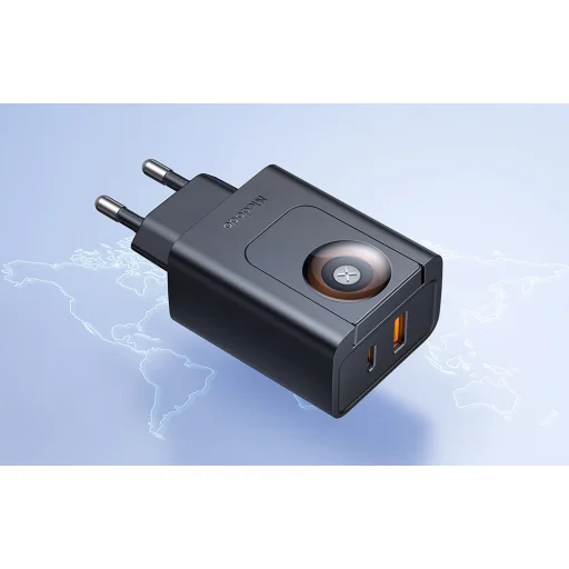 McDodo CH-3700 30W 2in1 USB-C+A + Apple watch töltő (fekete) - 10