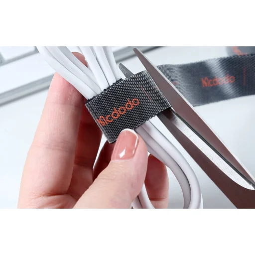 Tépőzáras szalag, kábelrendszerező Mcdodo VS-0961, 3m (fekete) - 5