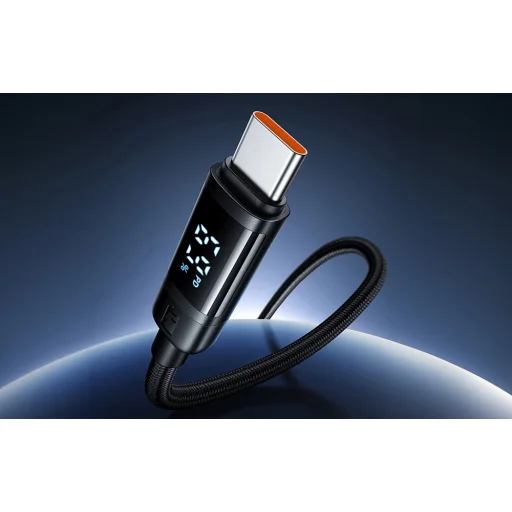 Mcdodo CA-5780 USB-C to USB-C 60W adatkábel 1.2m (fekete) - 5