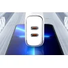 LDNIO A2528M 2USB-C hálózati töltő Apple készülékekhez + USB-C - Lightning kábel thumbnail
