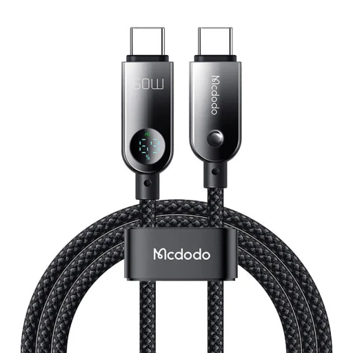 Mcdodo CA-4780 USB-C - USB-C 60W adatkábel 1.2m (fekete) - 1