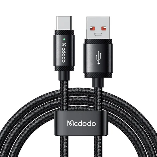 Mcdodo CA-4730 USB-A - USB-C kábel, 120W, 1,5m (fekete) - 1