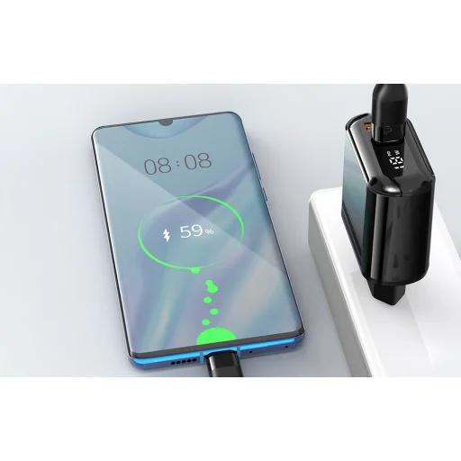 Mcdodo CH-7170 PD 20W 2xUSB + USB-C hálózati töltő (fekete) - 5