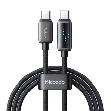 Mcdodo CA-4250 USB-C to USB-C kábel, 100W, LED kijelző, 1.2m