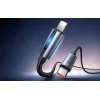 Mcdodo CA-5710 USB-C to Lightning kábel villogó fénnyel 36W 1.2m (fekete), thumbnail