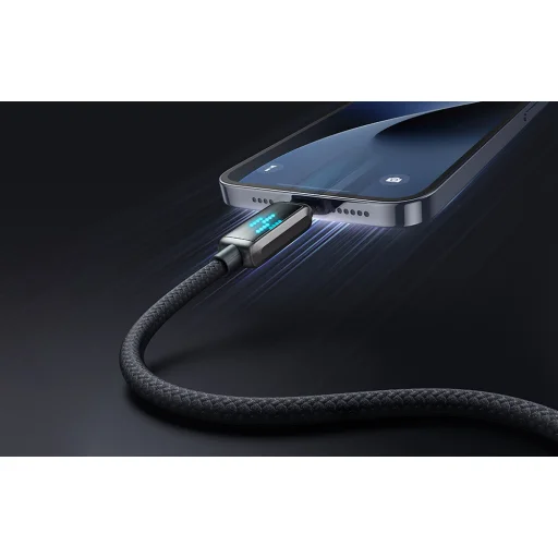 Mcdodo CA-5250 USB-A Lightning kábel LED kijelzővel, 1,2m - 7