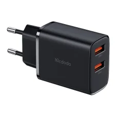 Mcdodo CH-5070 USB-A2 hálózati töltő adapter, 12W (fekete)