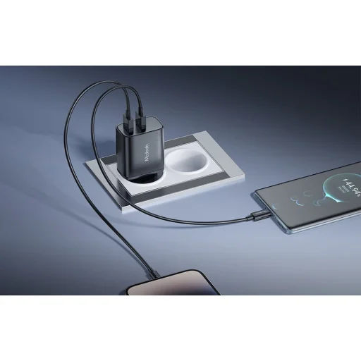 Mcdodo CH-5070 USB-A2 hálózati töltő adapter, 12W (fekete) - 4