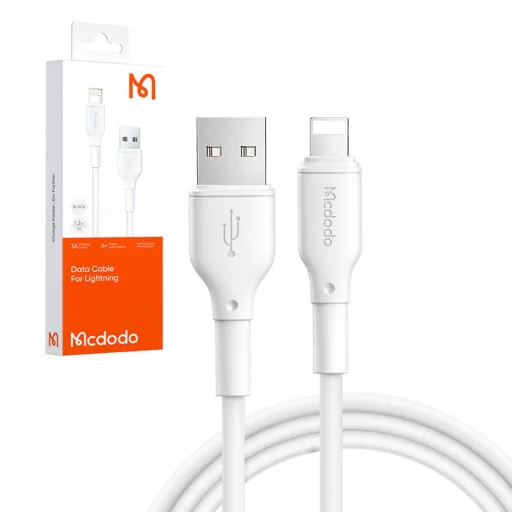 Kábel USB-A - Lightning Mcdodo JCA-7270, 1.2m (fehér) - 4
